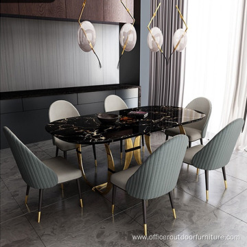 Modern Dining Table And Dining Garden Chair Set